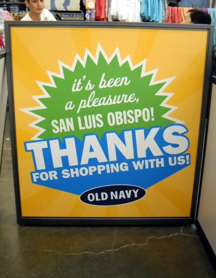 Old Navy Large Format Graphic