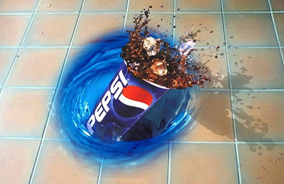Pepsi Floor Graphic