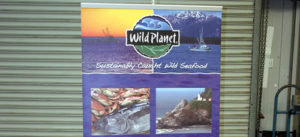 Wild Planet Trade Show Booth Banner Stand